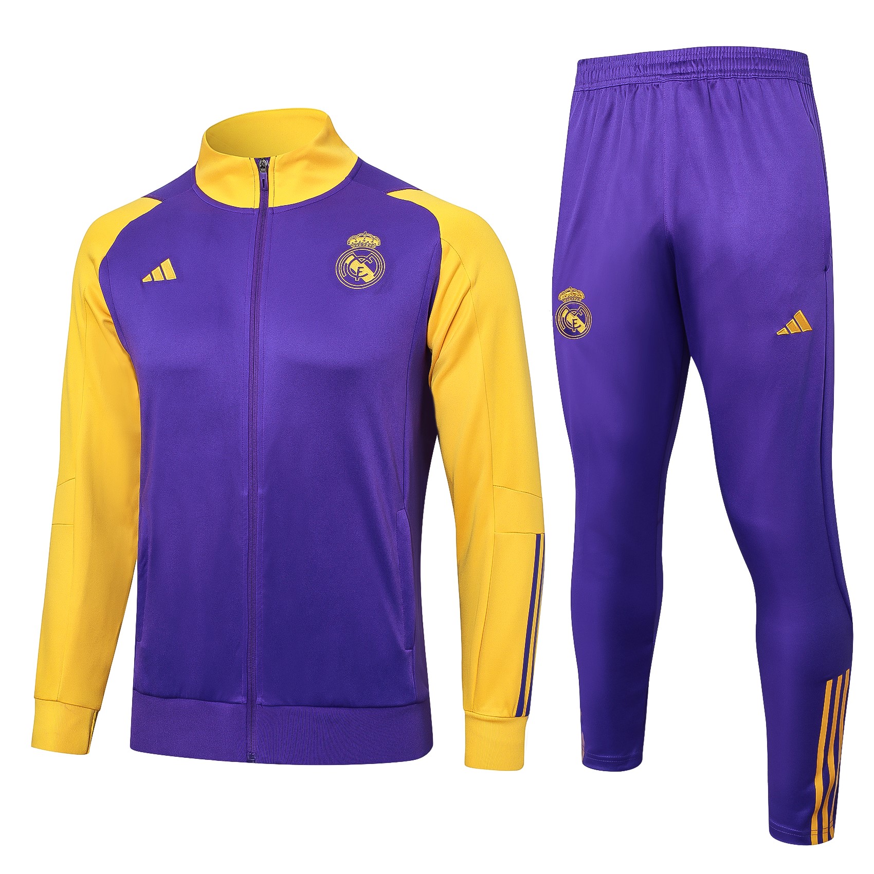 Chandal Real Madrid 2024/25 Purpura Amarillo